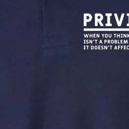 Privilege Explained Civil Rights & Black History Month Softstyle Adult Sport Polo