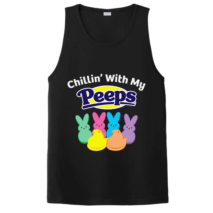 Peeps Easter Chillin' With My Peeps Performance Tank