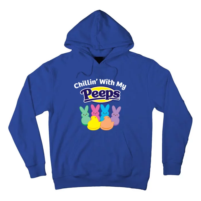 Peeps Easter Chillin With My Peeps Gift Tall Hoodie