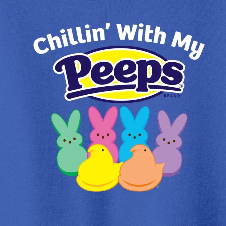 Peeps Easter Chillin With My Peeps Gift Toddler T-Shirt