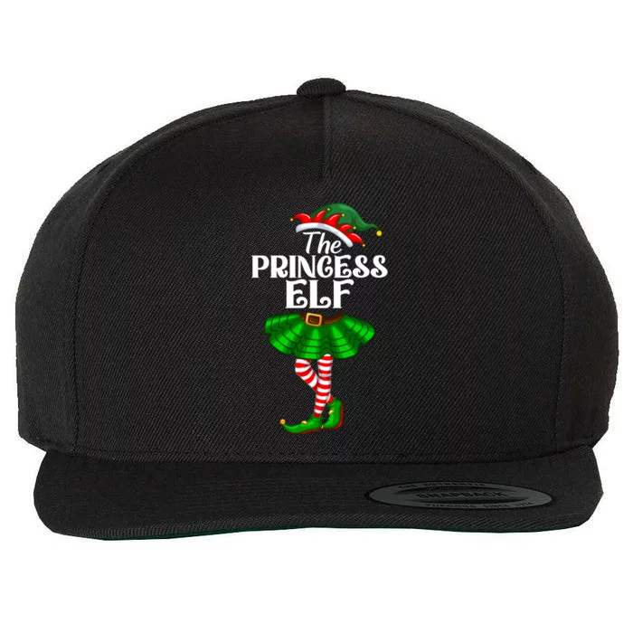 Princess Elf Christmas Costume Matching Family Elf Squad Gift Wool Snapback Cap