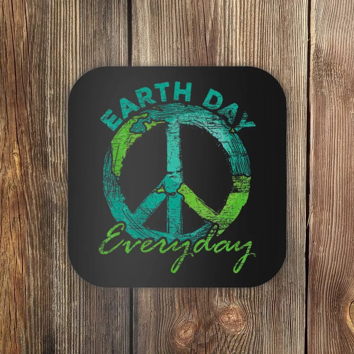 Piece Everyday Earth Day Coaster