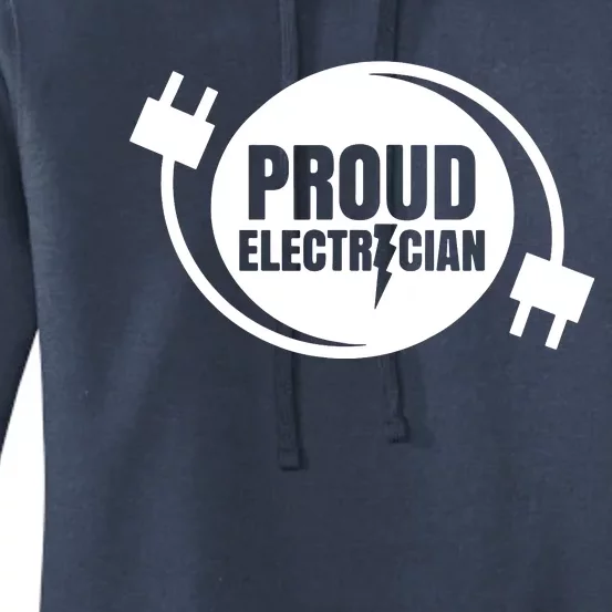 Proud Electrician Electric Electronic Electrical Women's Pullover Hoodie