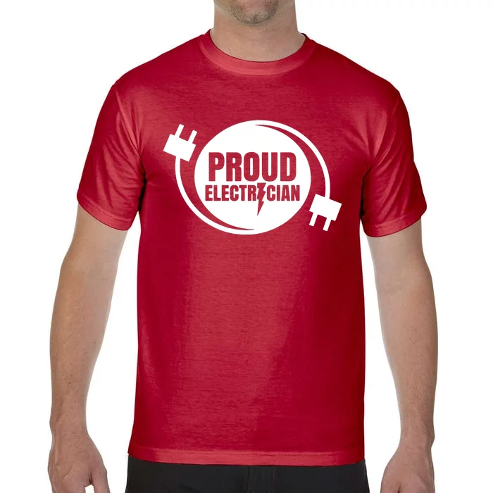 Proud Electrician Electric Electronic Electrical Comfort Colors T-Shirt