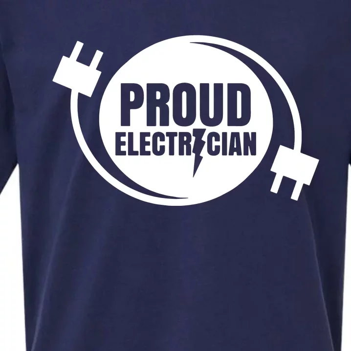 Proud Electrician Electric Electronic Electrical Sueded Cloud Jersey T-Shirt