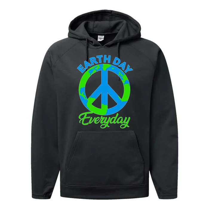 Piece Everyday Earth Day Performance Fleece Hoodie