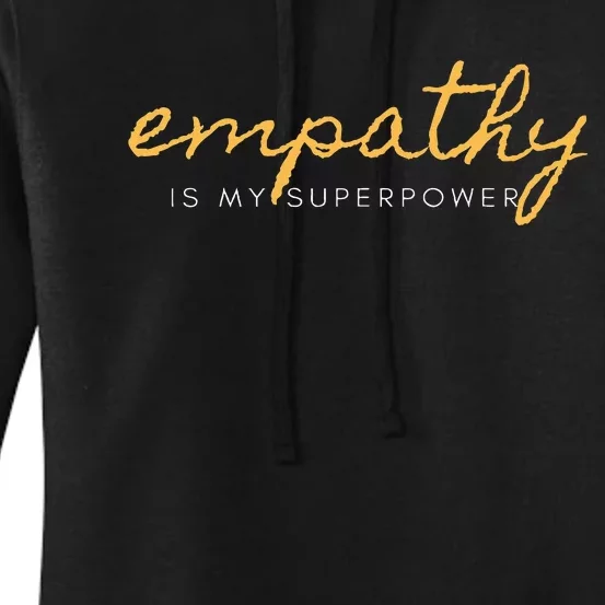 Psychic Empath Empathy Is My Superpower Compassion Chakra Women's Pullover Hoodie