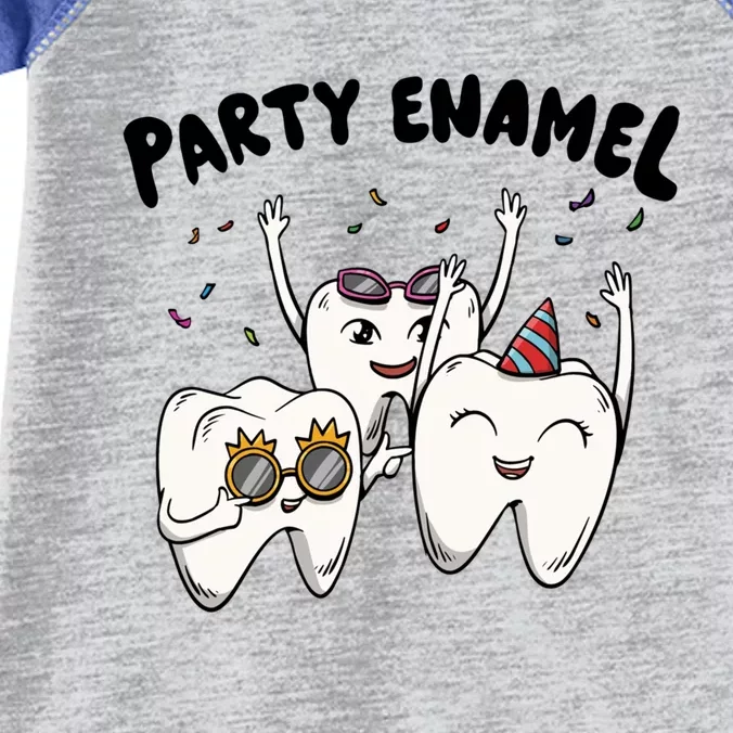 Party Enamel For A Dental Technician Squad Gift Infant Baby Jersey Bodysuit