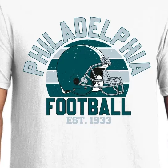 Philadelphia Eagle Football Est 1933 Team Supporter Pajama Set