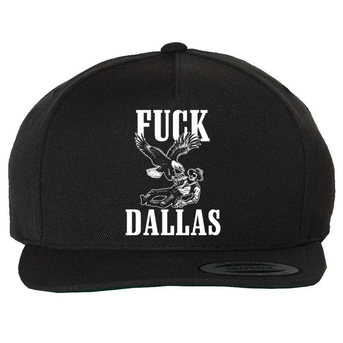 Philadelphia Eagle Football Team Adult Fuck Dallas Wool Snapback Cap