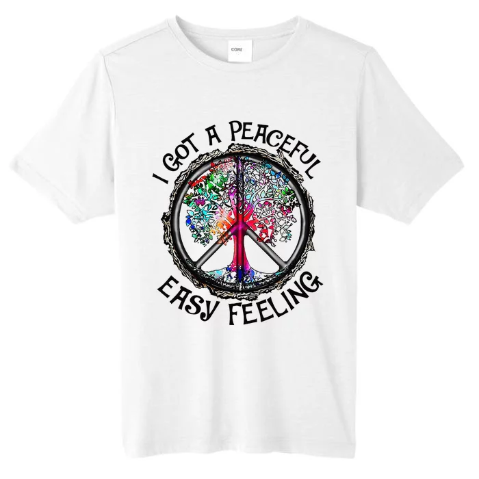 Peaceful Easy Feeling Hippie Peaceful Top ChromaSoft Performance T-Shirt