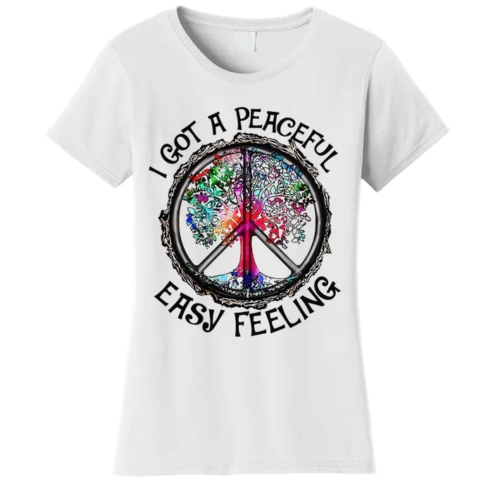 Peaceful Easy Feeling Hippie Peaceful Top Women's T-Shirt