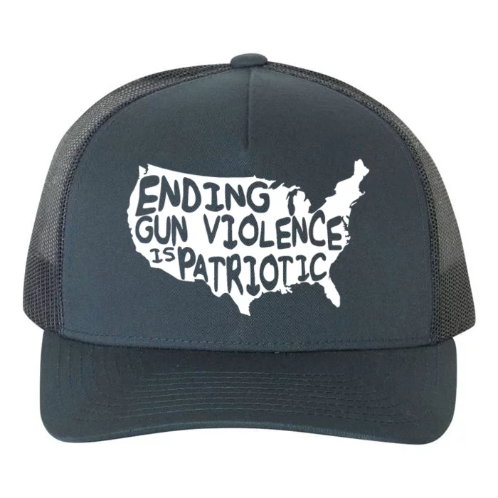 Peace Ending Gun Violence Is Patriotic Awareness Day Yupoong Adult 5-Panel Trucker Hat