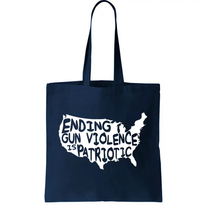 Peace Ending Gun Violence Is Patriotic Awareness Day Tote Bag