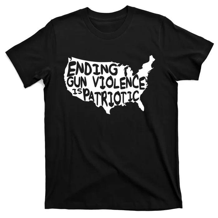 Peace Ending Gun Violence Is Patriotic Awareness Day T-Shirt