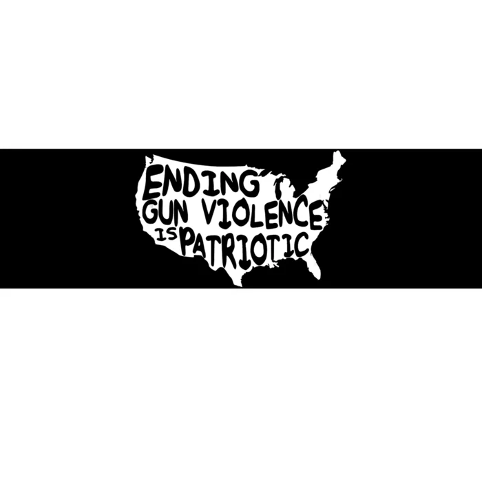 Peace Ending Gun Violence Is Patriotic Awareness Day Bumper Sticker