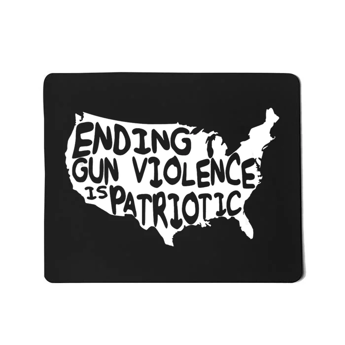 Peace Ending Gun Violence Is Patriotic Awareness Day Mousepad