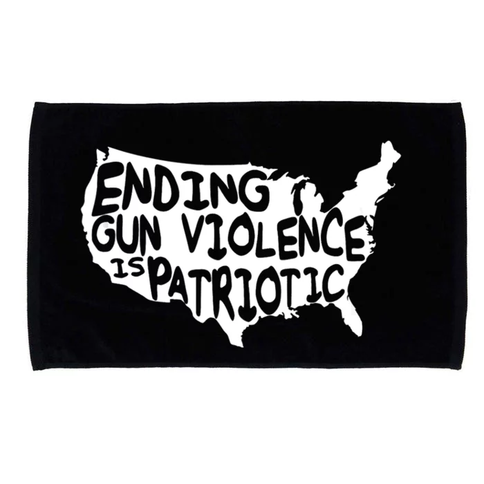 Peace Ending Gun Violence Is Patriotic Awareness Day Microfiber Hand Towel