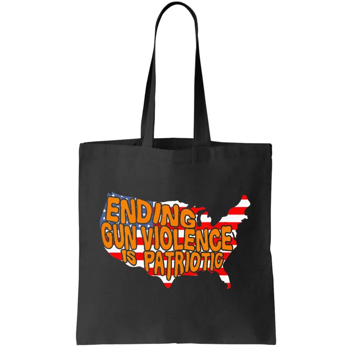 Peace Ending Gun Violence Is Patriotic Awareness Day Tote Bag