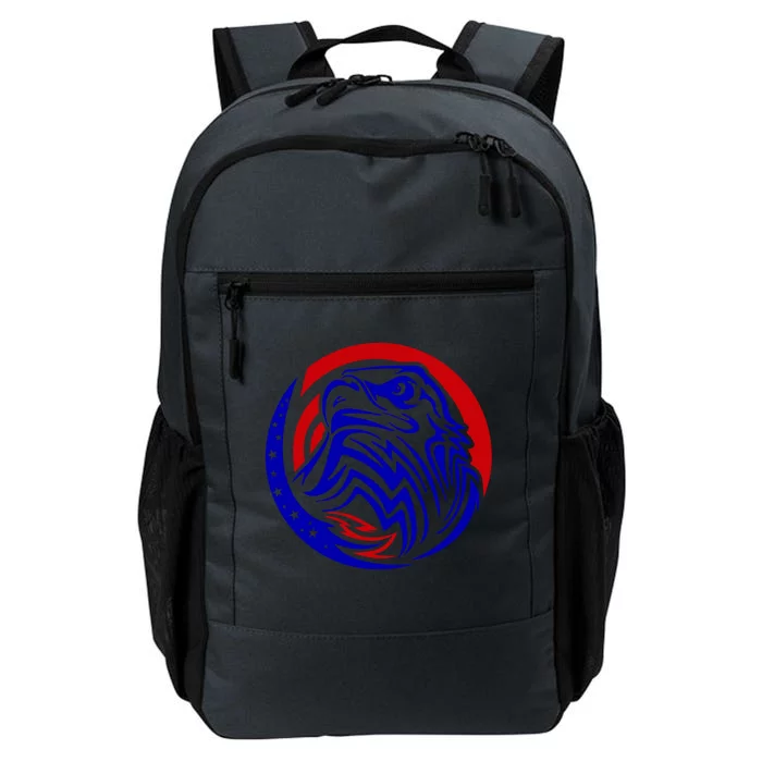 Patriotic Eagle Gift 4th Of July Usa American Flag Great Gift Daily Commute Backpack