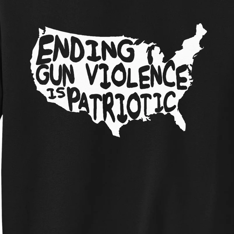 Peace Ending Gun Violence is Patriotic Awareness Day Tall Sweatshirt