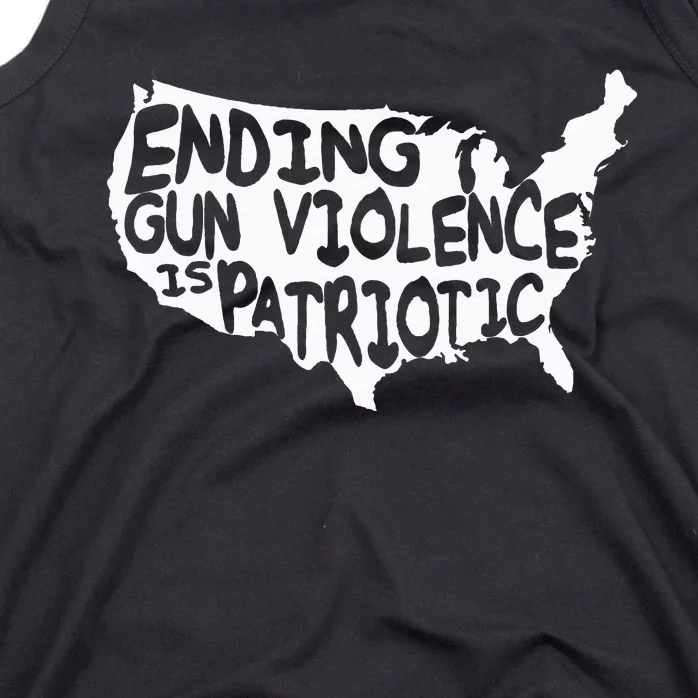 Peace Ending Gun Violence is Patriotic Awareness Day Tank Top