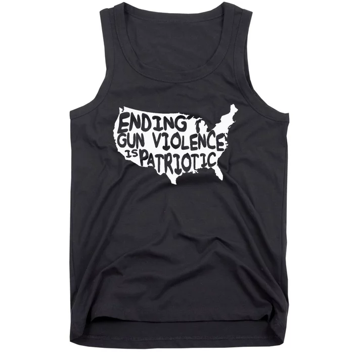 Peace Ending Gun Violence is Patriotic Awareness Day Tank Top