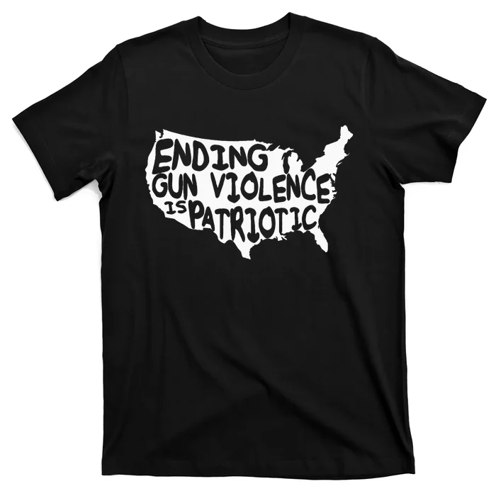 Peace Ending Gun Violence Is Patriotic Awareness Day T-Shirt