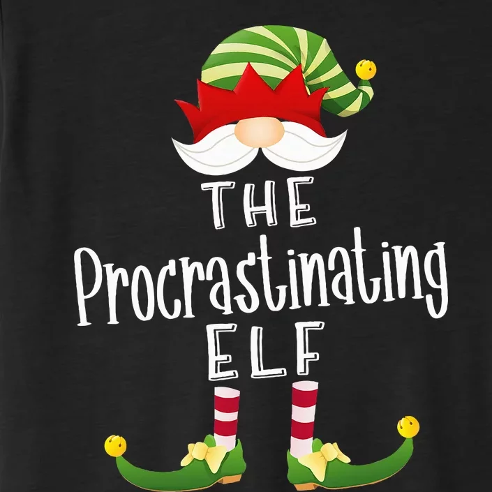 Procrastinating Elf Group Christmas Funny Pajama Party ChromaSoft Performance T-Shirt