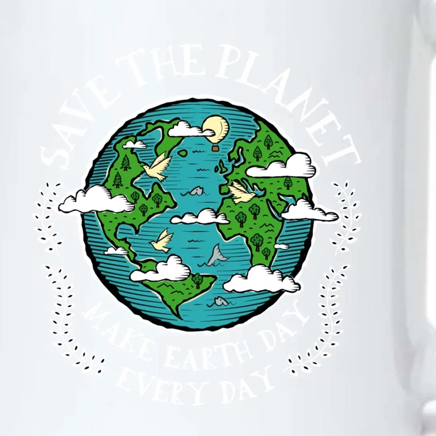 Protect Earth Gift Save The Planet Make Earth Day Everyday Meaningful Gift Black Color Changing Mug