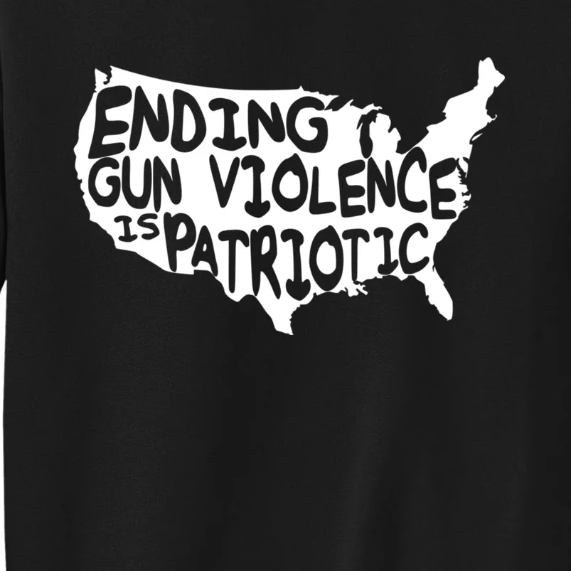 Peace Ending Gun Violence Is Patriotic Awareness Day. Sweatshirt