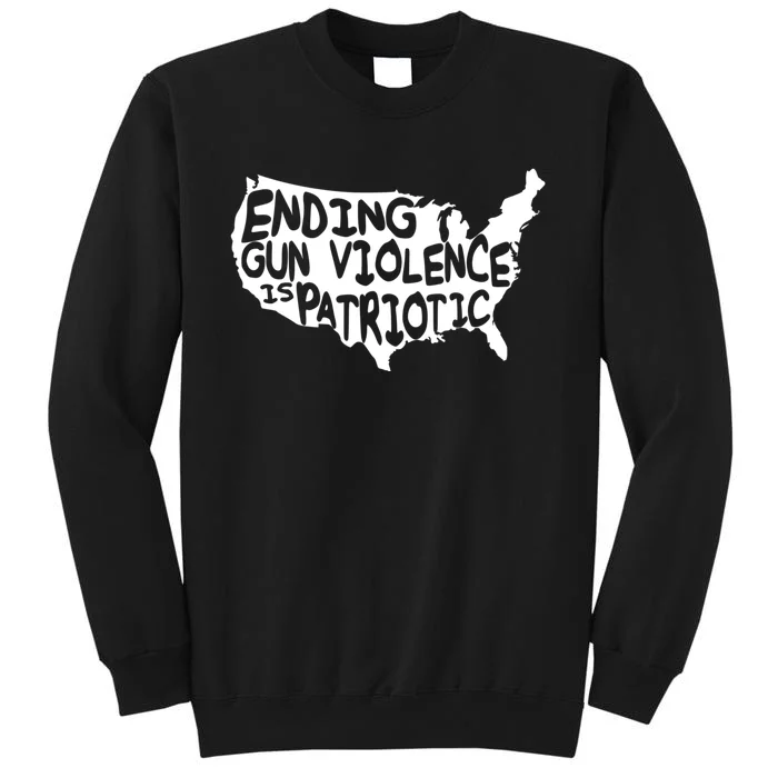 Peace Ending Gun Violence Is Patriotic Awareness Day. Sweatshirt