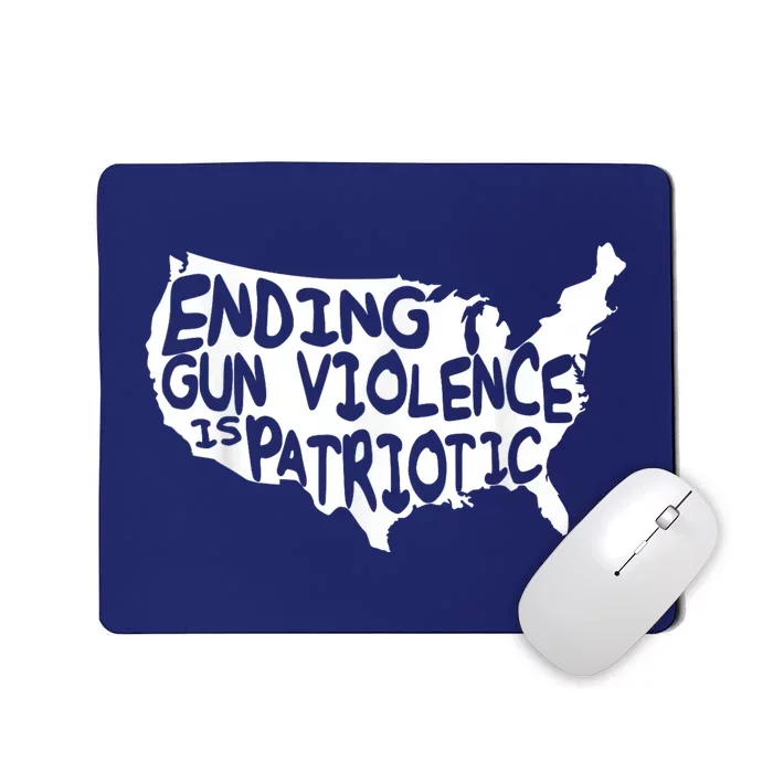 Peace Ending Gun Violence Is Patriotic Awareness Day Mousepad