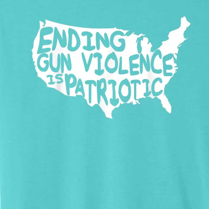 Peace Ending Gun Violence Is Patriotic Awareness Day ChromaSoft Performance T-Shirt