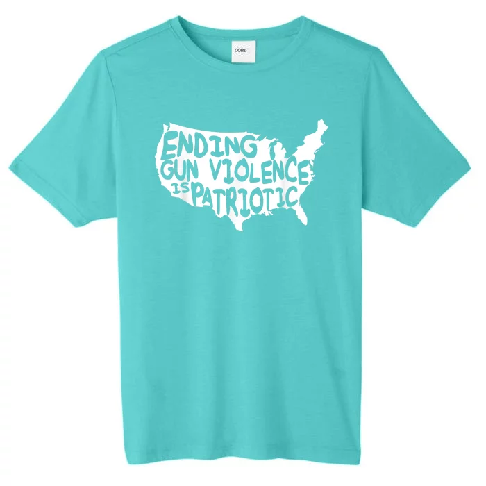 Peace Ending Gun Violence Is Patriotic Awareness Day ChromaSoft Performance T-Shirt