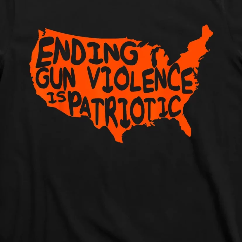 Peace Ending Gun Violence Is Patriotic Awareness Day T-Shirt