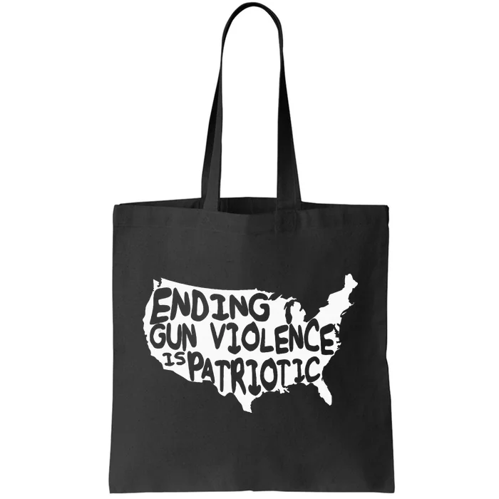 Peace Ending Gun Violence Is Patriotic Awareness Day Tote Bag