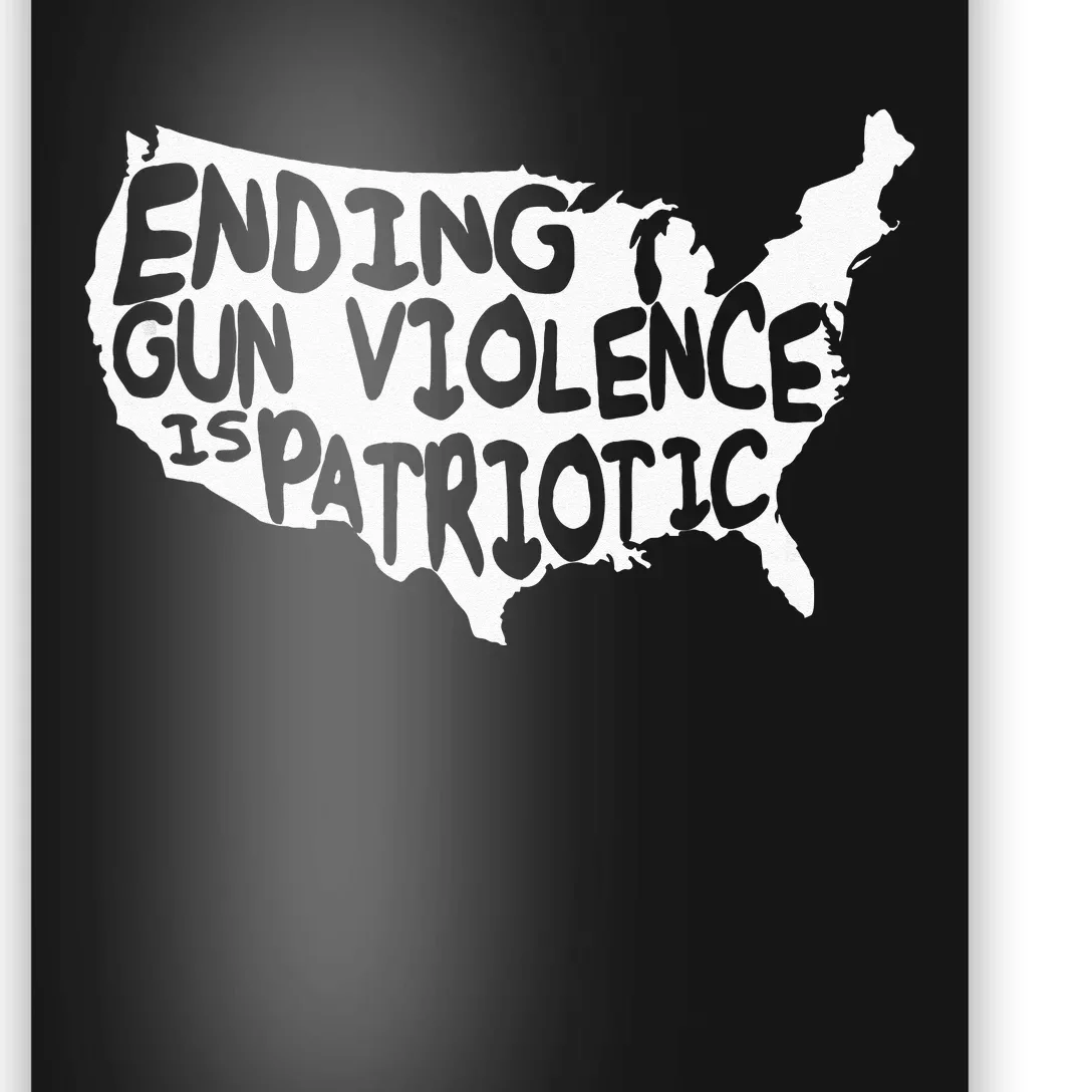 Peace Ending Gun Violence Is Patriotic Awareness Day Poster