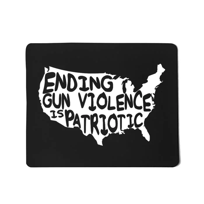 Peace Ending Gun Violence Is Patriotic Awareness Day Mousepad