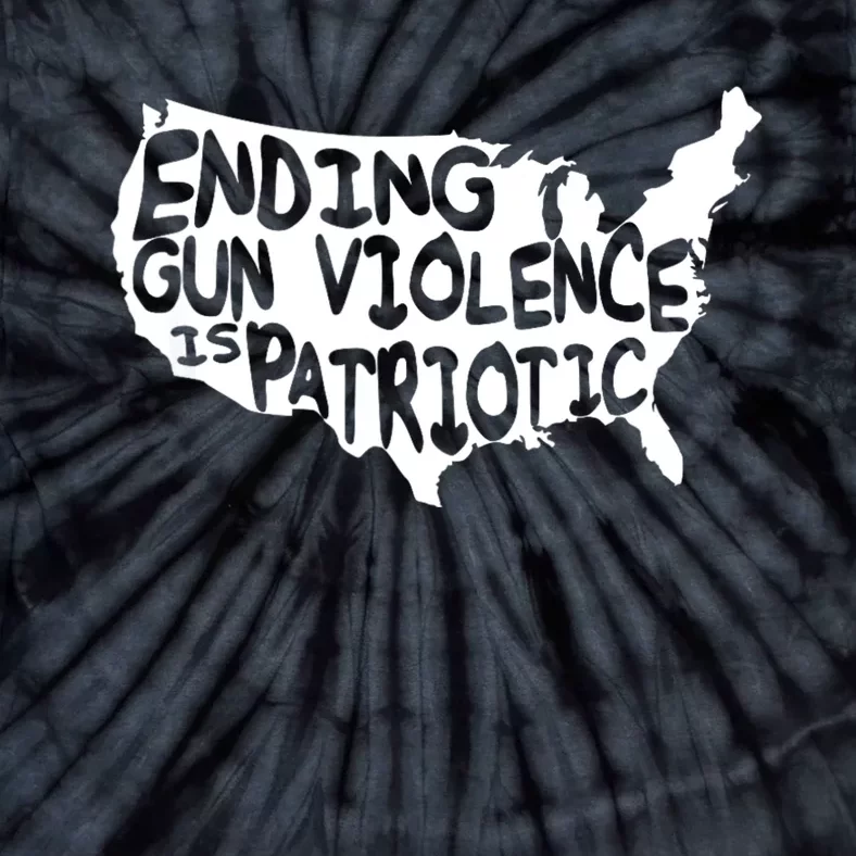 Peace Ending Gun Violence Is Patriotic Awareness Day Tie-Dye T-Shirt