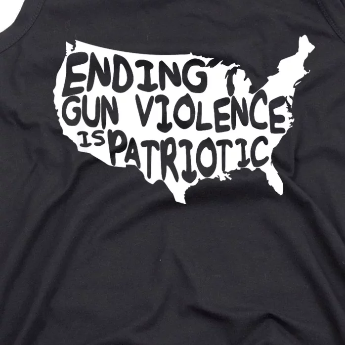 Peace Ending Gun Violence Is Patriotic Awareness Day Tank Top