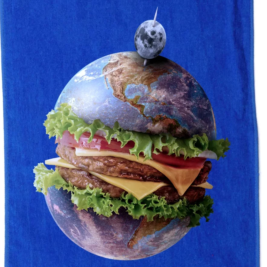 Planet Earth Hamburger Platinum Collection Golf Towel