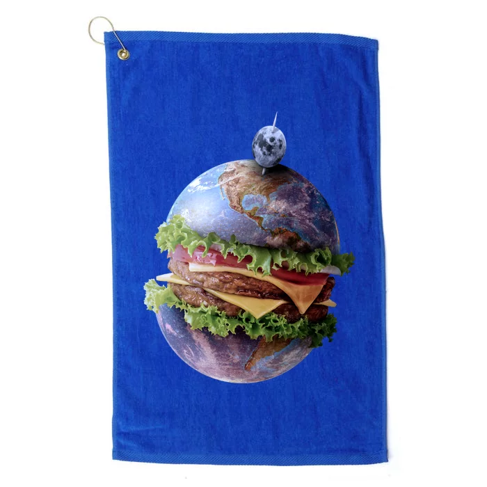 Planet Earth Hamburger Platinum Collection Golf Towel