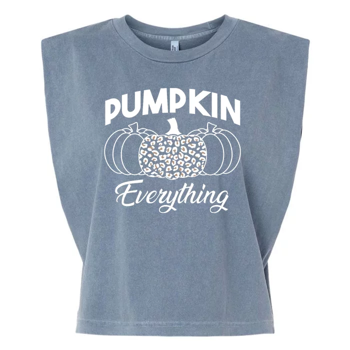 Pumpkin Everything Halloween Lover Garment-Dyed Women's Muscle Tee