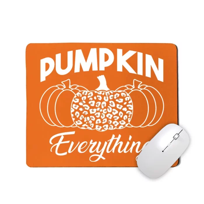 Pumpkin Everything Halloween Lover Mousepad