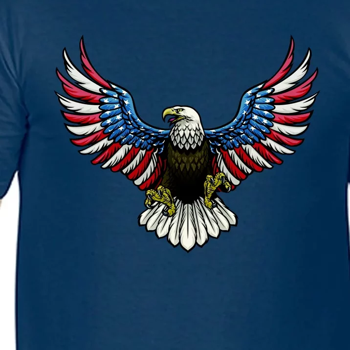 Patriotic Eagle Illustration Comfort Colors T-Shirt