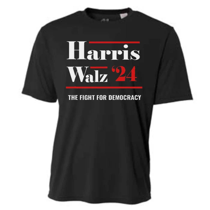 President Elect Kamala Harris & Tim Walz 2024 Cooling Performance Crew T-Shirt