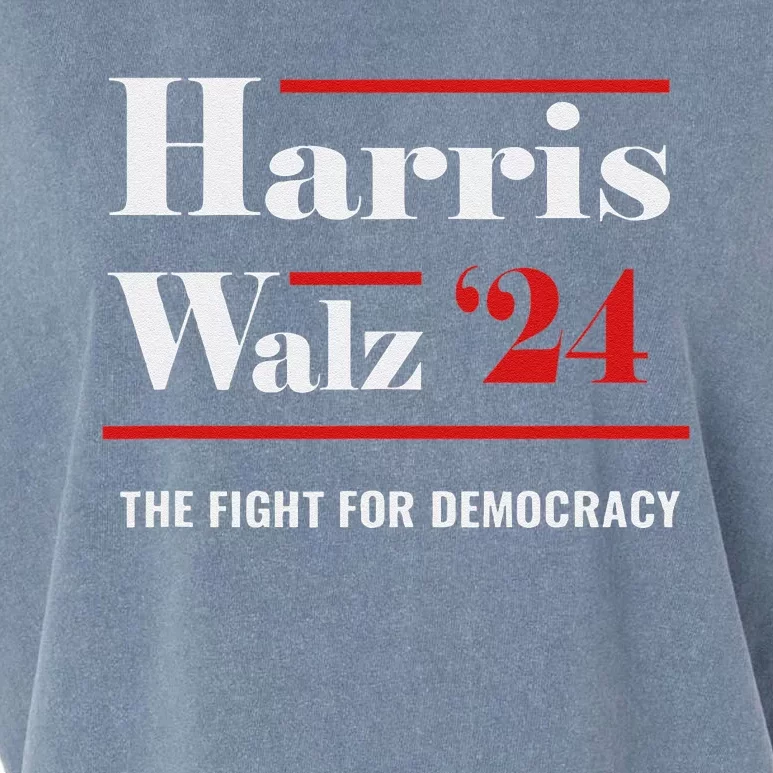 President Elect Kamala Harris & Tim Walz 2024 Garment-Dyed Women's Muscle Tee