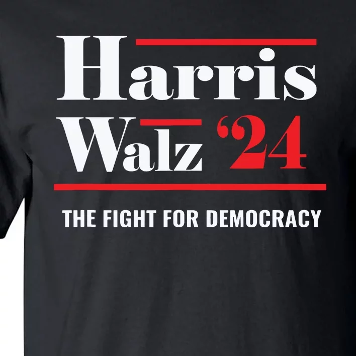 President Elect Kamala Harris Tim Walz 2024 Tall T-Shirt