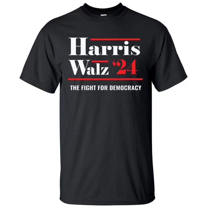 President Elect Kamala Harris Tim Walz 2024 Tall T-Shirt